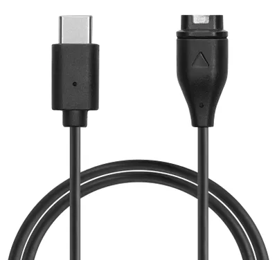 Produktbild von kwmobile Smartwatch Ladekabel für Garmin Swim 2 / Tactix7 / Enduro / Epix 2 / Epix Pro USB-C Ladekabel für Smartwatch - Smart Watch Aufladekabel -