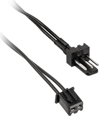 Zdjęcie produktu dla Kabel adaptera Kolink 2-pin na 3-pin Molex czarno-czerwony