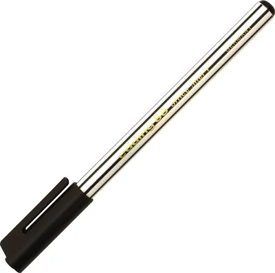 Produktbild von Edding 88 F Office, Schwarz, Fein, Schwarz, Weiß, 0,6 mm, Kunststoff