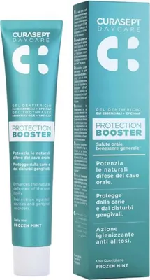 Productafbeelding van 1x CURASEPT Daycare Booster tandpasta met ijsmunt, 75 ml