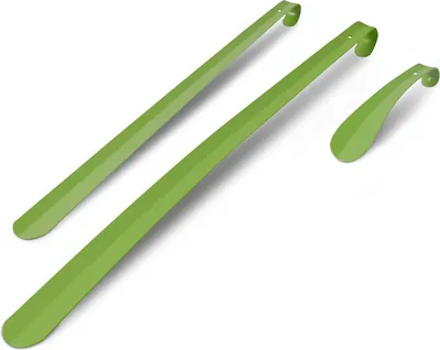 Image de Chausse-pieds en métal, lot de 3, vert