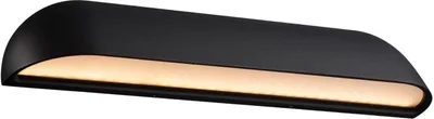 Produktbild von Nordlux - Wandleuchte Front - Schwarz - 36x6.8 cm