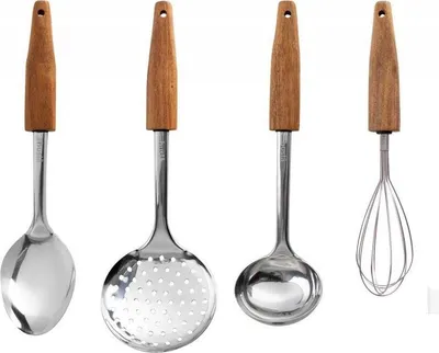 Produktbild von HUSLA Küchenutensilien-Set aus Akazienholz 73952