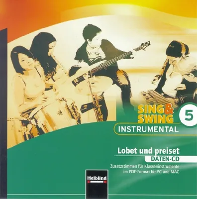 Produktbild von Sing und Swing instrumental Band 5 - Lobet und preiset Daten-CD