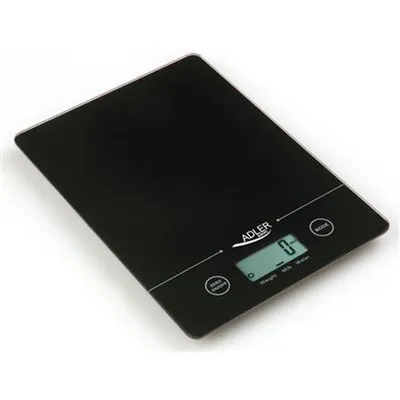 Zdjęcie produktu dla Adler AD 3138 b, Waga kuchenna mechaniczna, 5 kg, 1 g, Czarny, Blat, Prostokąt