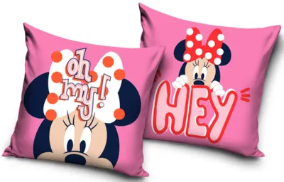 Produktbild von Disney Minnie Hey Kissenbezug 40x40 cm Velours