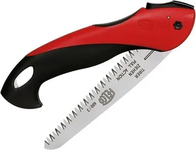 Produktbild von FELCO 600 Klappsäge – Sägeblatt 16 cm – Astsäge für Links- und Rechtshänder – Ø 50 mm – Länge 350 mm – Gartenhandsäge