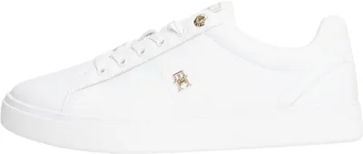 Produktbild von Tommy Hilfiger 8721185377986, Weiblich, Erwachsener, Modische Sneakers, Weiß, Schnürverschluss, Alle Jahreszeiten