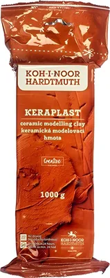 Obrázok produktu pre KOH-I-NOOR Modelling Clay Samoschnúca hmota Terracotta 1000 g