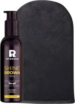 Produktbild von Byrokko Shine Braunöl + Handschuh