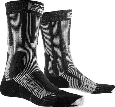 Produktbild von X-SOCKS Trek Pioneer Trekkingsocken Uni opal black/flocculus white 39-41