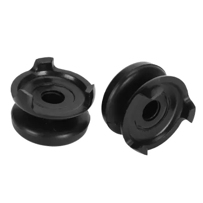 Produktbild von 2Pcs Thumbstick weiche Silikonabdeckung Grip Stick Joystick Controller Gamepad Tastenkappe für PS5 (schwarz)