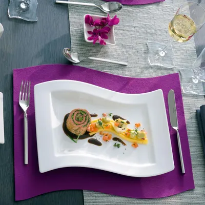 Produktbild von Villeroy & Boch Vorteilset 6 Stück NewWave Dessert/Vorspeisenlöffel Edelstahl silber/platin 1263380070