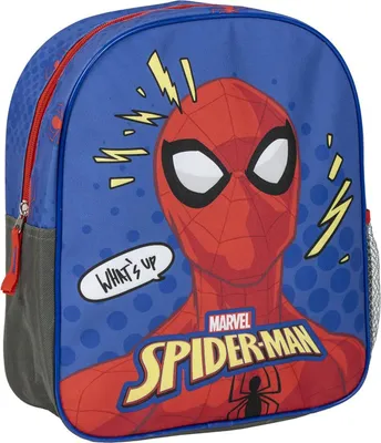 Immagine prodotto di CERDÁ LIFE'S LITTLE MOMENTS Zaino per bambini Spiderman, blu, cerniera, 25 x 20 x 29 cm, zaino per la scuola, manici imbottiti, prodotto originale, disegnato in Spagna, blu, Estándar, Casual