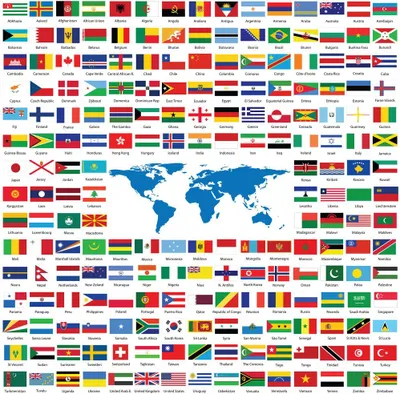 Produktbild von Yazz Puzzle Spielzeug Flags - 1023 Teile - buntes Bauspaß