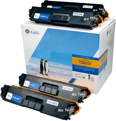 Obrázok produktu pre G&G Image Toner-Kombipack kompatibilný s Brother TN-325 čierna, azúrová, purpurová, žltá