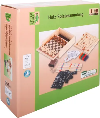 Zdjęcie produktu dla Kolekcja gier drewnianych NG 50 w 1
