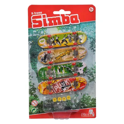 Obrázek produktu pro Prstový skateboard set 4 ks