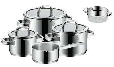 Obrázok produktu pre WMF Function 4 0761066380, Nerezová oceľ, Nerezová oceľ, Nerezová oceľ, Sklo, 250 °C, Keramický, Plyn, Halogén, Indukčná