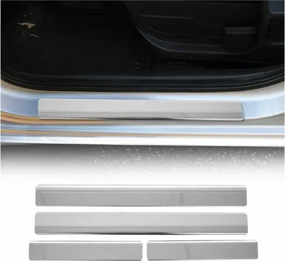 Produktbild von OMAC Einstiegsleiste Einstiegsleisten 2005091N Vorne und Hinten für DACIA SANDERO II 510mm 60mm 30mm Edelstahl