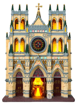 Productafbeelding van Kersthuisje St. Patrick's cathedral LEMAX