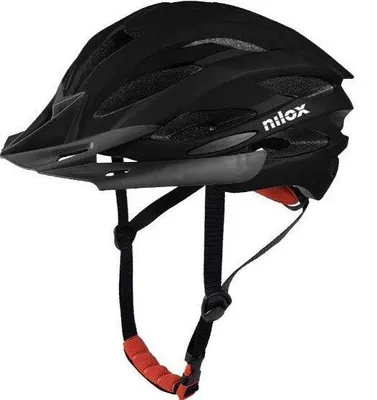 Zdjęcie produktu dla Nilox NXHELMETADULT, Czarny, Kask, Unisex, Dorosły, Rower elektryczny, Elektryczny skuter, Hulajnoga, 200 mm