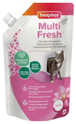 Produktbild von Beaphar Multi Fresh - gegen schlechte Gerüche der Katzenstreu - verlängert die L