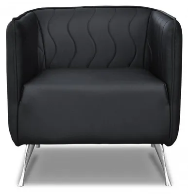 Produktbild von Design Luxus Sessel Chair Sofa 1 Sitzer Fernseh Lounge Chaise Sofa Leder Textil