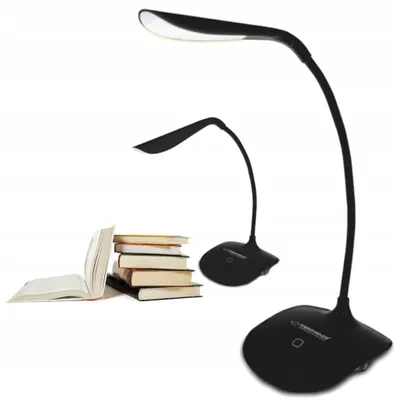 Produktbild von Kobi LED Schreibtischlampe mit Ladefunktion, schwarz
