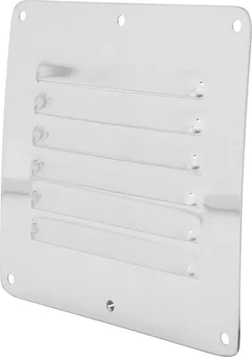 Immagine prodotto di Griglia di ventilazione per barca, antiruggine, acciaio inox 304, copertura griglia di ventilazione marina con viti per yacht, camper, 127 x 115 mm/5 4,5 pollici