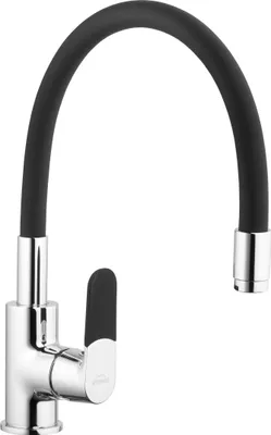 Produktbild von BADLAND Küchenarmatur Wasserhahn JOGA Küchenmischer mit flexiblen Auslauf für Küche in Schwarz