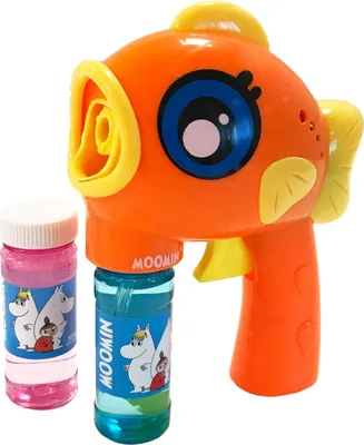 Obrázok produktu pre Bublinková pištoľ s tekutinou, v tvare ryby, 50 ml