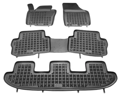 Immagine prodotto di MTM Tappetini Gomma per Seat Alhambra II 7 posti 09.2010-03.2022 Design a Vaschetta, su Misura con Bordi Rialzati cod. 3D 5665