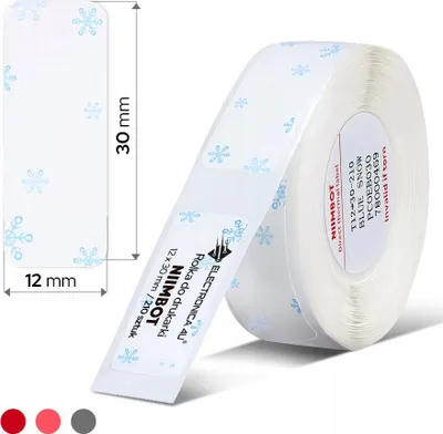 Obrázek produktu pro Samolepicí štítky termální nálepky Niimbot D11 D110 D101 H1S 12x30