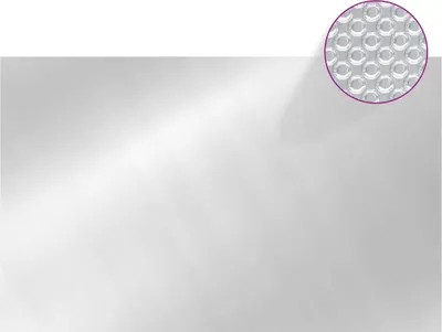 Immagine prodotto di vidaXL Copertura rettangolare per piscina 800x500 cm PE Argento