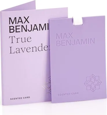 Obrázok produktu pre Max Benjamin True Lavender scented card Max Benjamin