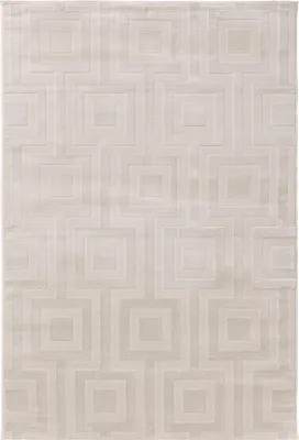 Immagine prodotto di benuta tappeto soggiorno Claire Crema 200x300 cm tappeto soggiorno rettangolare fantasia moderno pelo corto scandinavo