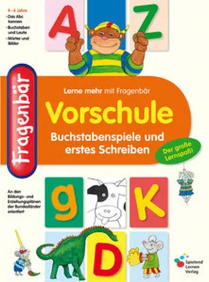 Produktbild von Vorschule. Buchstabenspiele und erstes Schreiben