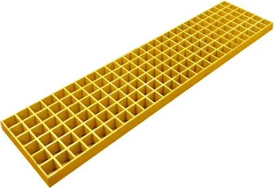 Produktbild von Industrielle Treppenstufen aus FRP-Gitterrost 240×1000×38 mm korrosionsbeständig
