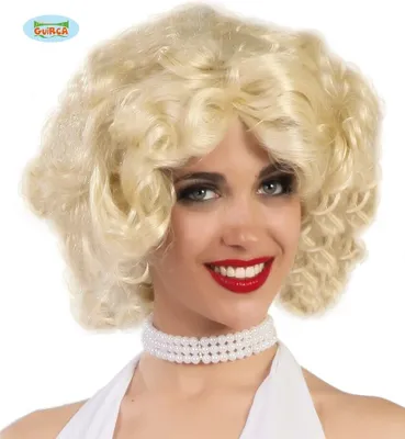 Produktbild von 40er Jahre Glamour Blonde Perücke Retro Look Filmstar Karneval Kostüm Mode Inspiriert Elegant Vintage Style Party Accessoire Damenherbst, Farbe: Gelb