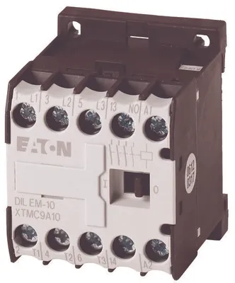 Immagine prodotto di Contattore AC-3/I=9A P=4kW/ 1Z 0R DILEM-10-G (220VDC)