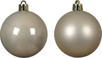 Produktbild von Weihnachtskugeln Kunststoff 4cm 16 Stück - Perle