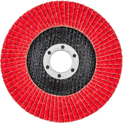 Produktbild von Keramik Fächerscheiben 125 mm P80 Metall Lamellenscheiben Stahl Edelstahl 10 Stück