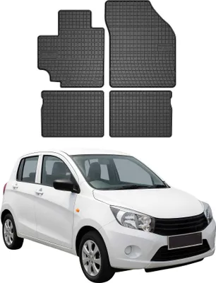 Image de OMAC Gummi Fußmatten für Suzuki Celerio 2014-2025 Automatten Gummi Schwarz 4tlg
