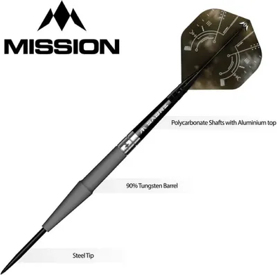 Zdjęcie produktu dla Mission Saturn Steeldarts 90 % Wolfram – Hyperion 22g