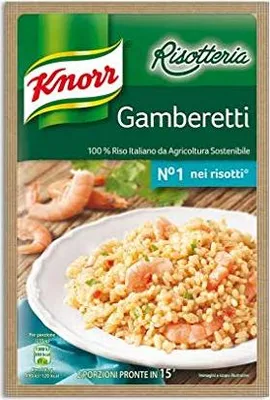 Produktbild von Knorr Risotto gamberetti Reis Garnelen 175g 100% italienisch Fertiggerichte