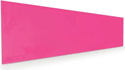 Produktbild von Glasbild 120x40cm in XXL für Wohnzimmer, Schlafzimmer Motiv Pinker Hintergrund