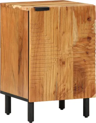 Produktbild von vidaXL Badezimmerschrank Braun 38 x 33 x 58 cm Massivholz Mango