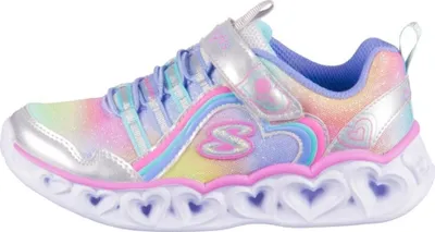 Produktbild von Skechers Heart Lights Sneaker Silber