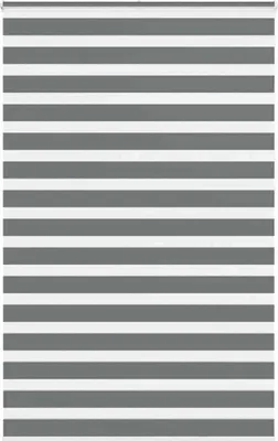 Produktbild von Doppelrollo Dunkelgrau 140x230 cm Stoffbreite 135,9 cm Polyester